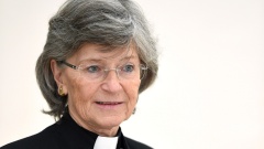 Regionalbischöfin Susanne Breit-Keßler predigt.